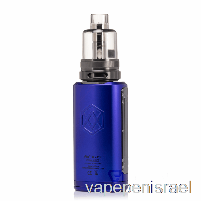 Vape Israel חד פעמי Freemax Maxus Max Pro 168w ערכת התחלה כחולה